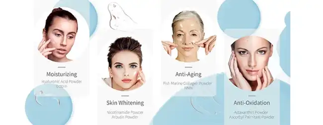 Nicotinamide Powder for Anti-Aging