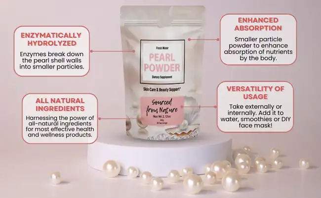 Hydrolyzed Pearl Powder benefits