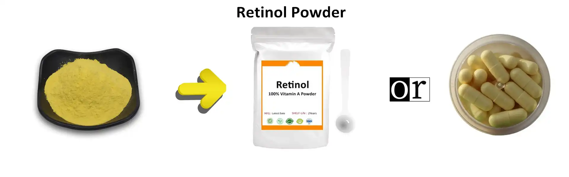 Retinol powder