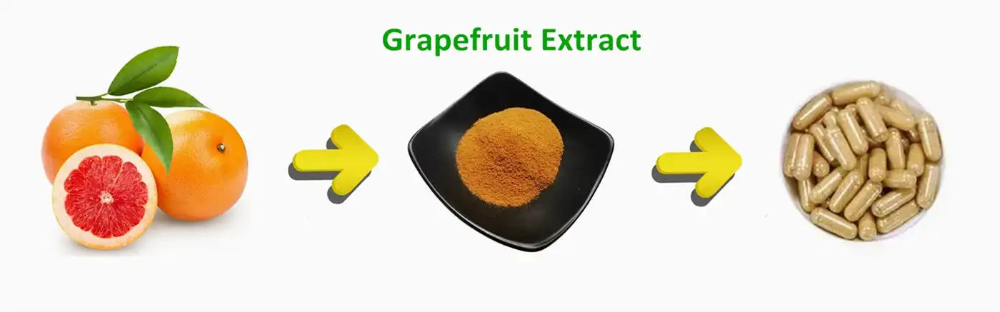Grapefruit extract powder
