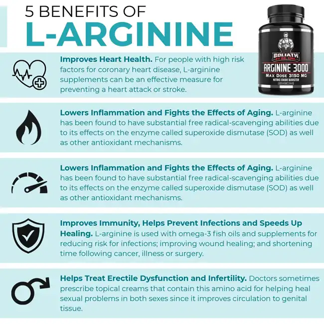 L-arginine  benefits