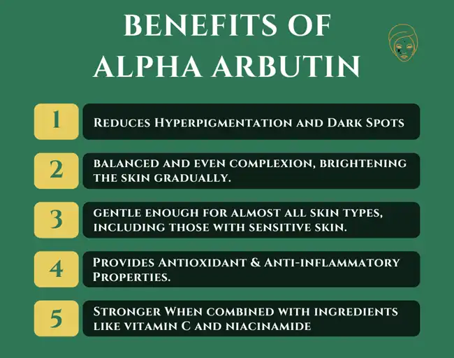 alpha arbutin benefits