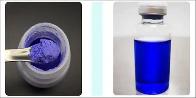 biue copper peptide powder